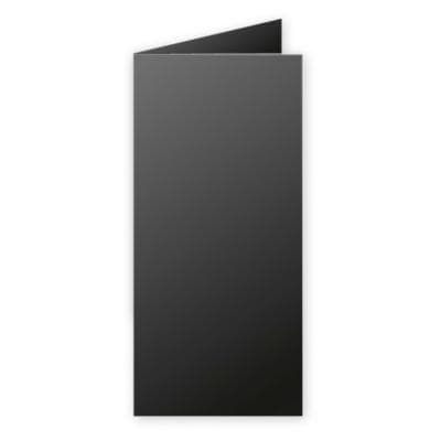 Pollen Carte 210g pliée 106x213 noir pqt 25